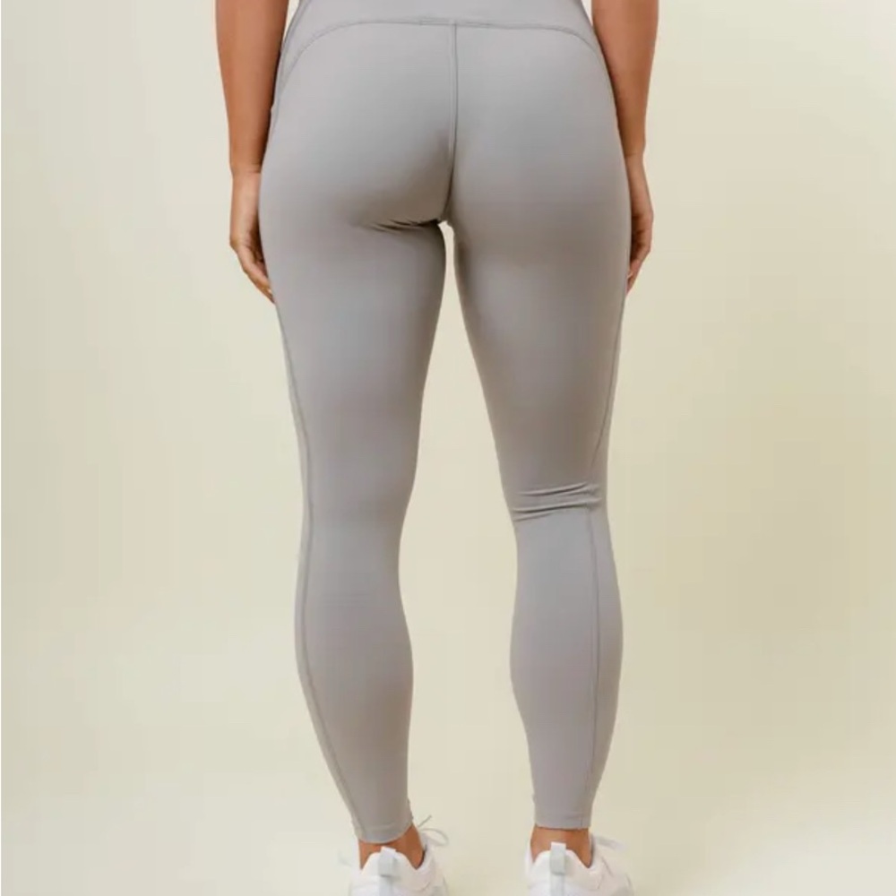Gray Women's Leggings - Picture 2 of 6